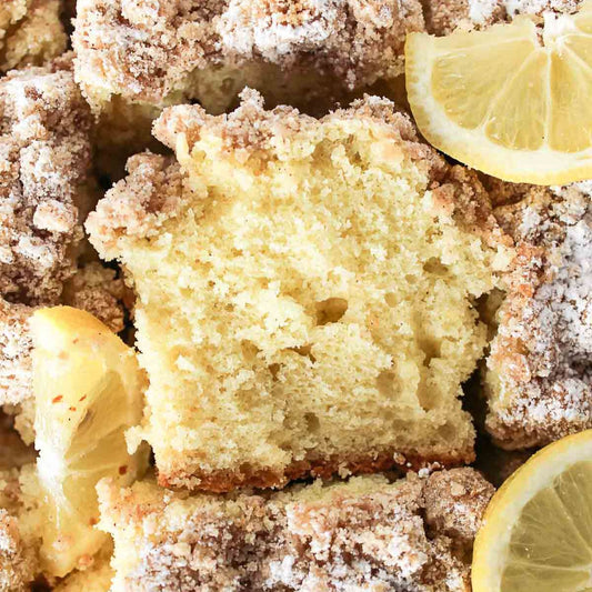 Lemon Crumb Pound Cake